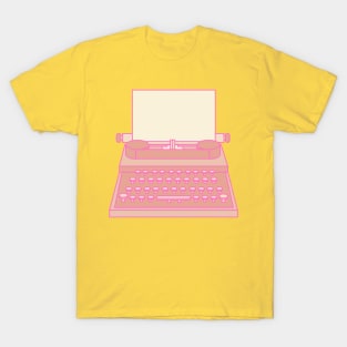 Pink Type Machine T-Shirt